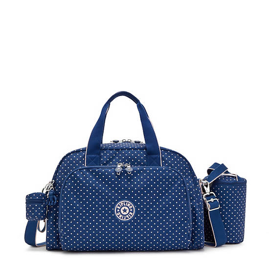 Kipling Camama Klassieke Printed Diaper Bag Tassen Blauw | België 1972WN